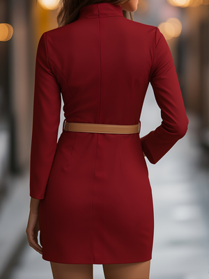 Gianna | Long Sleeve Mini Dress