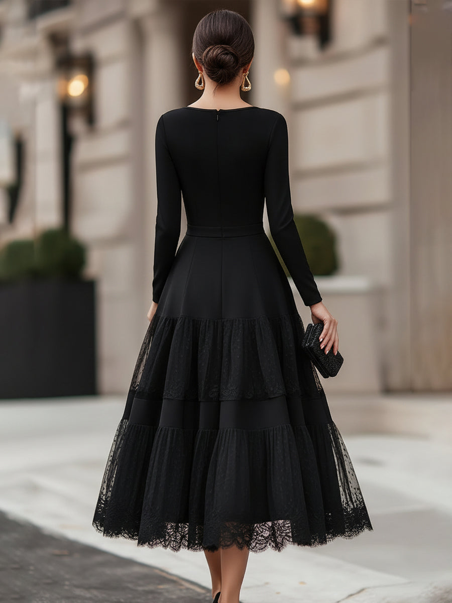 Mia | Long Sleeve Maxi Dress