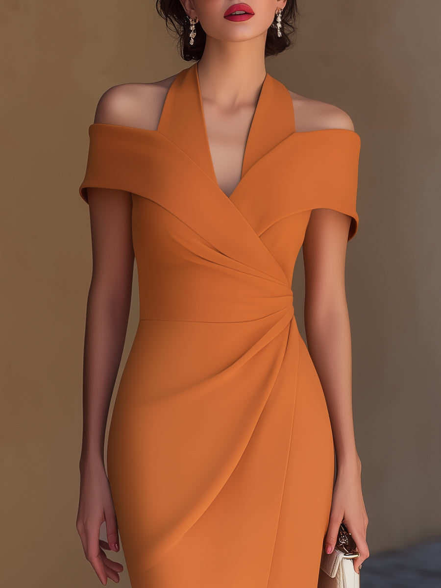 Madelyn | Short Sleeve Midi Dress