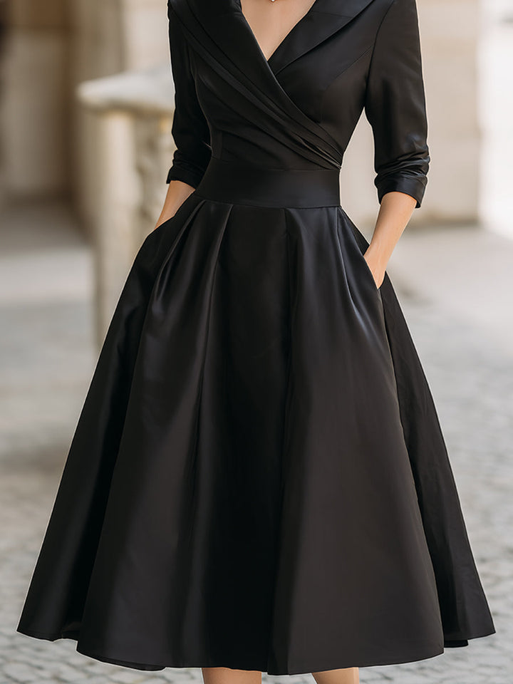 Sadie | Long Sleeve Midi Dress