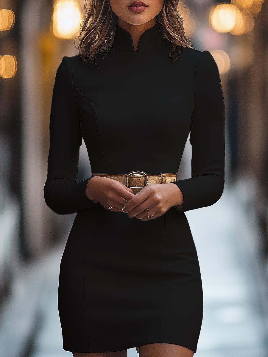 Gianna | Long Sleeve Mini Dress