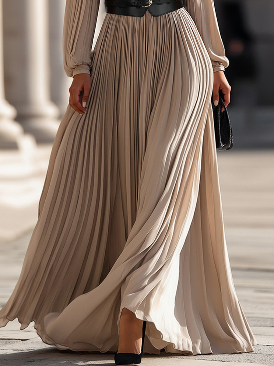 Aria | Long Sleeve Maxi Dress