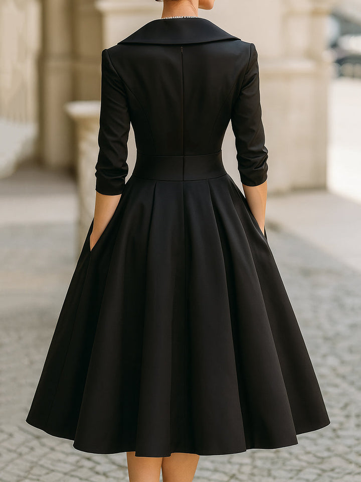 Sadie | Long Sleeve Midi Dress