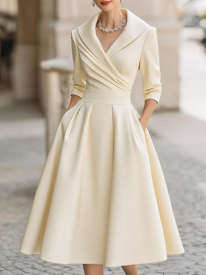Sadie | Long Sleeve Midi Dress