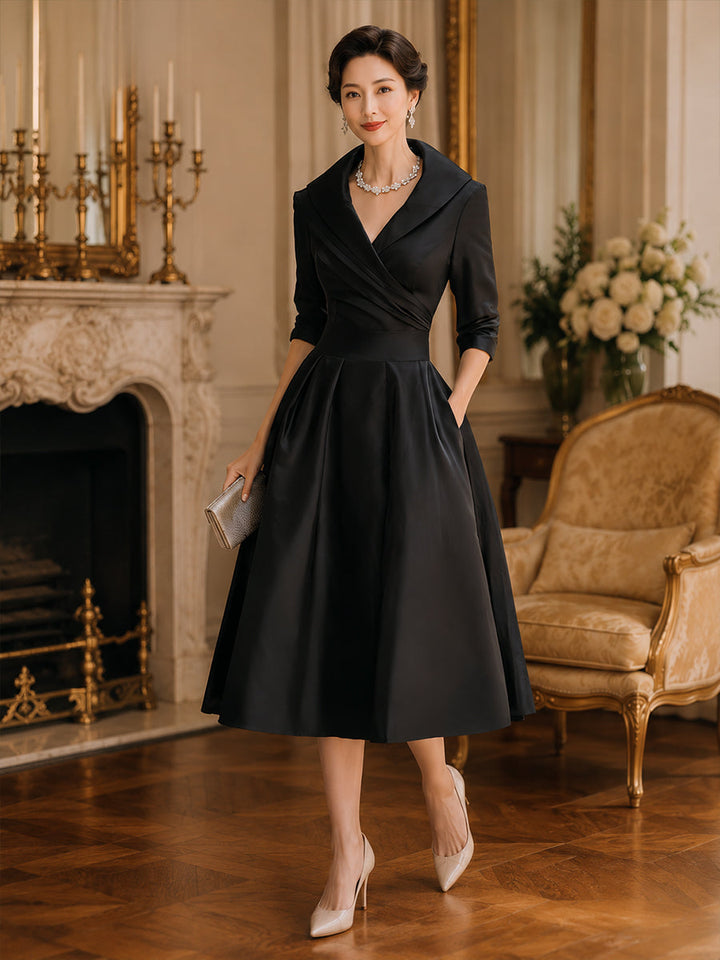 Sadie | Long Sleeve Midi Dress