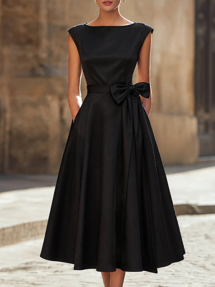 Olivia | Short Sleeve Midi Dress