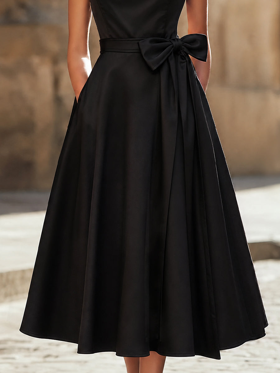 Olivia | Short Sleeve Midi Dress
