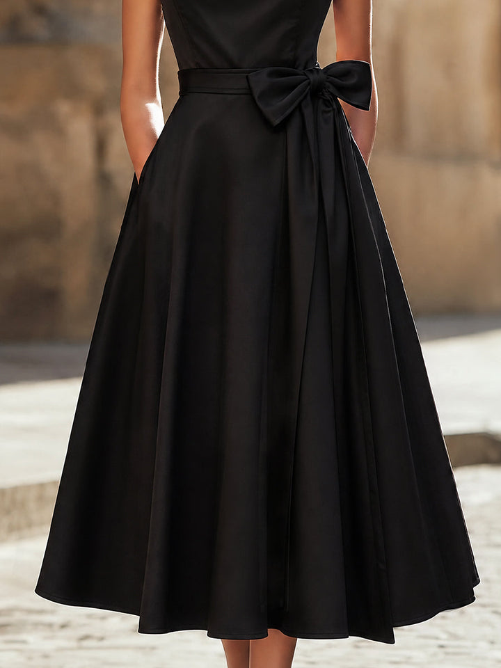 Olivia | Short Sleeve Midi Dress