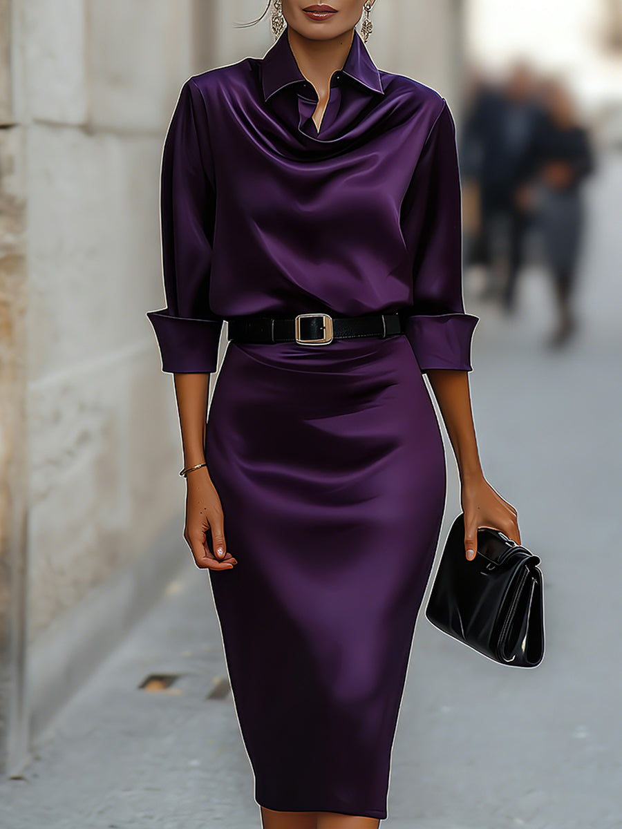 Valentina | Short Sleeve Midi Dress