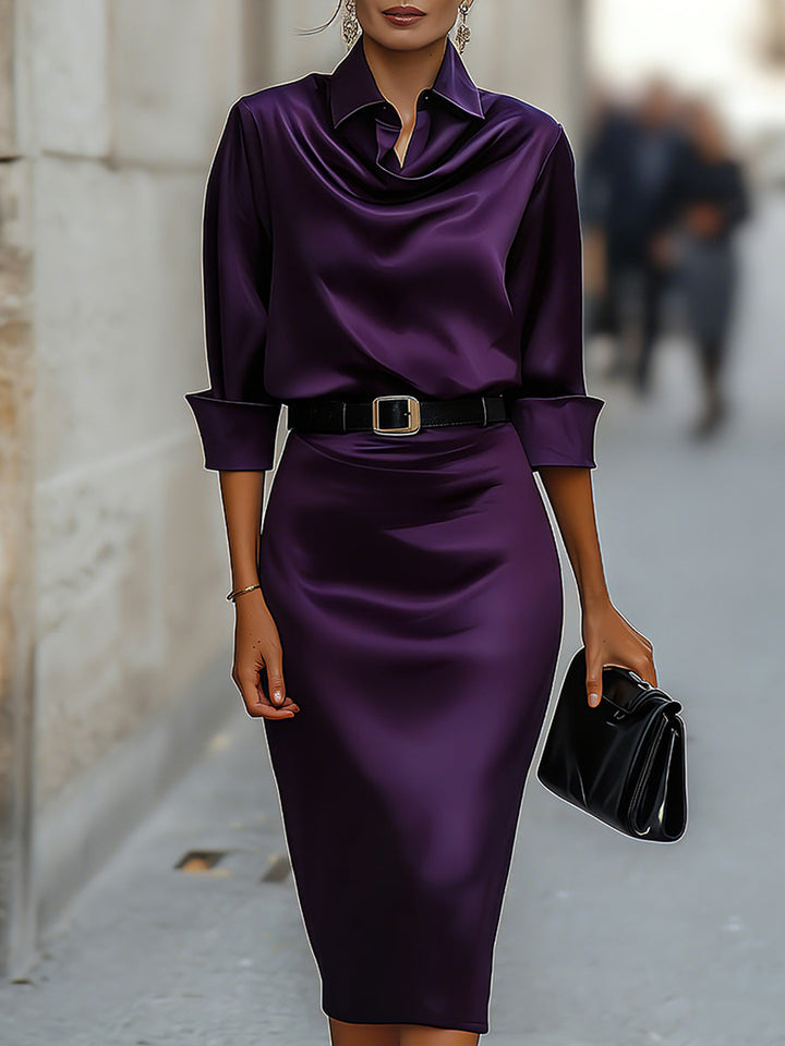 Valentina | Short Sleeve Midi Dress