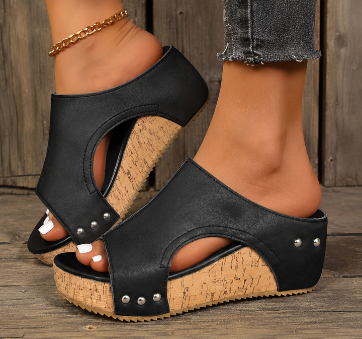 Nancy | Wedge Sandal