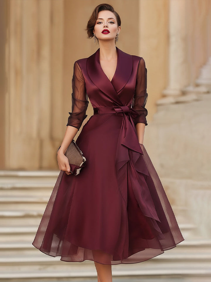 Rylee | Long Sleeve Midi Dress