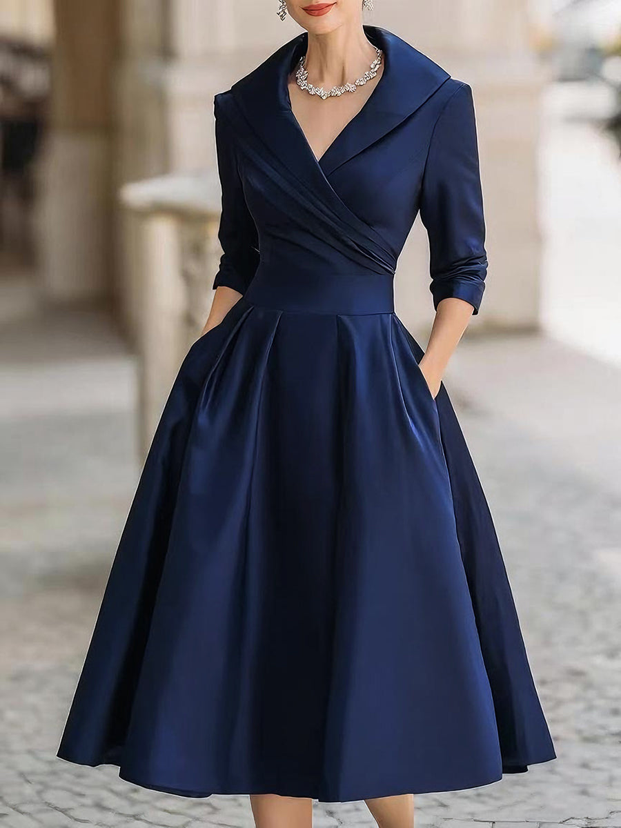 Sadie | Long Sleeve Midi Dress