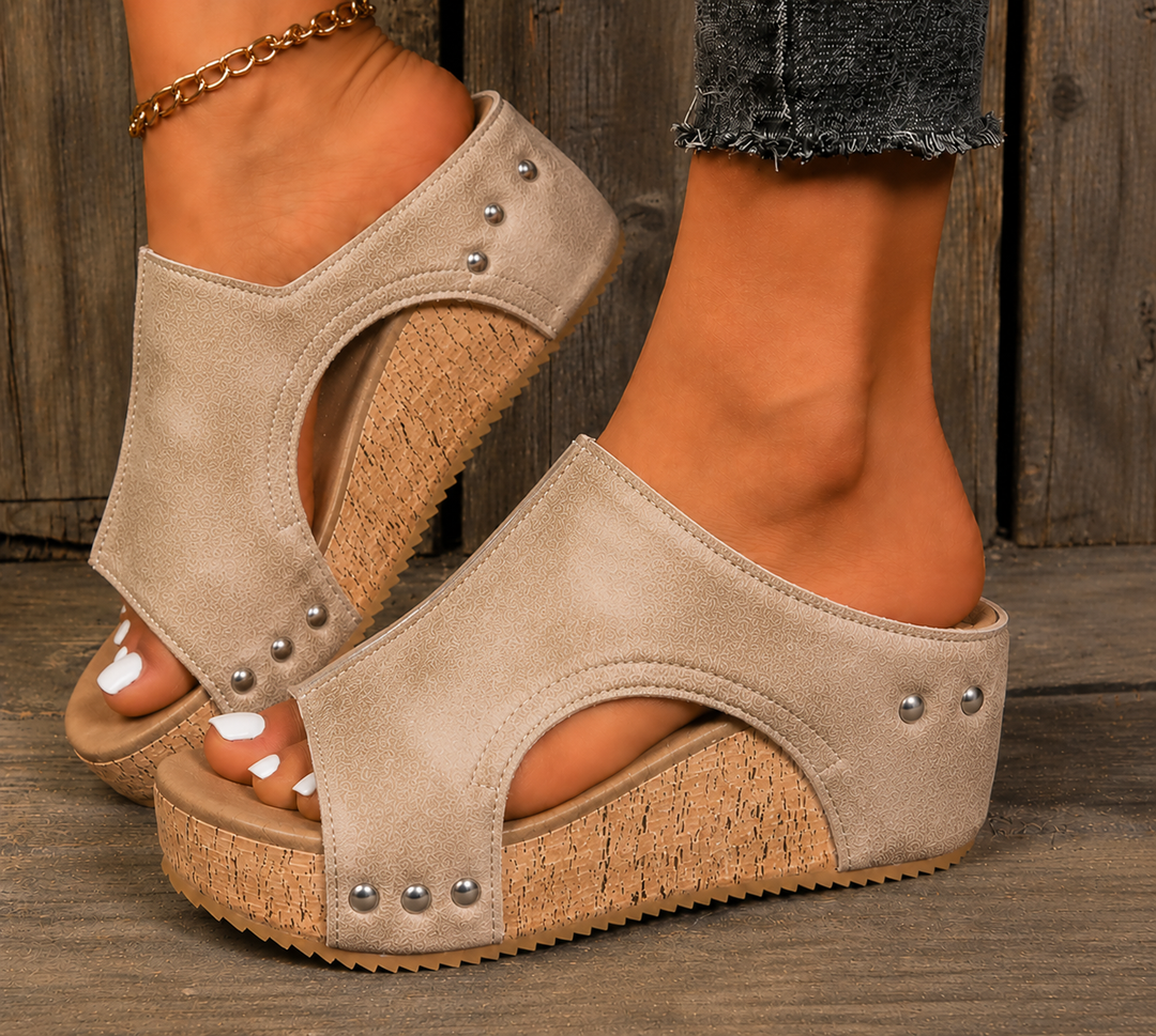 Nancy | Wedge Sandal