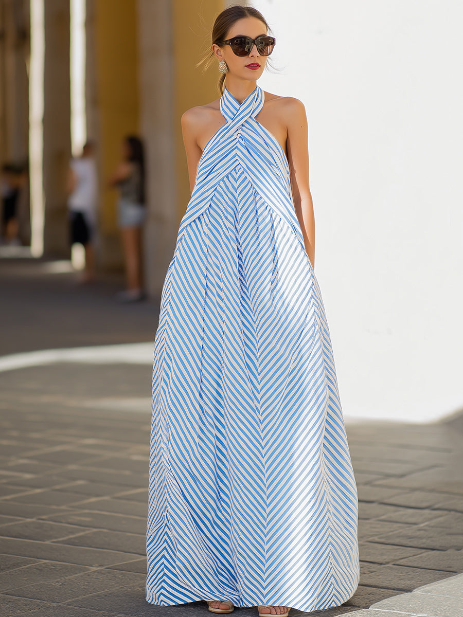 Violet | Sleeveless Maxi Dress