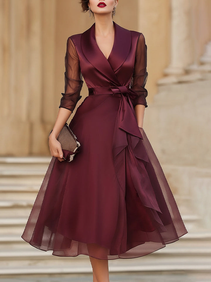 Rylee | Long Sleeve Midi Dress