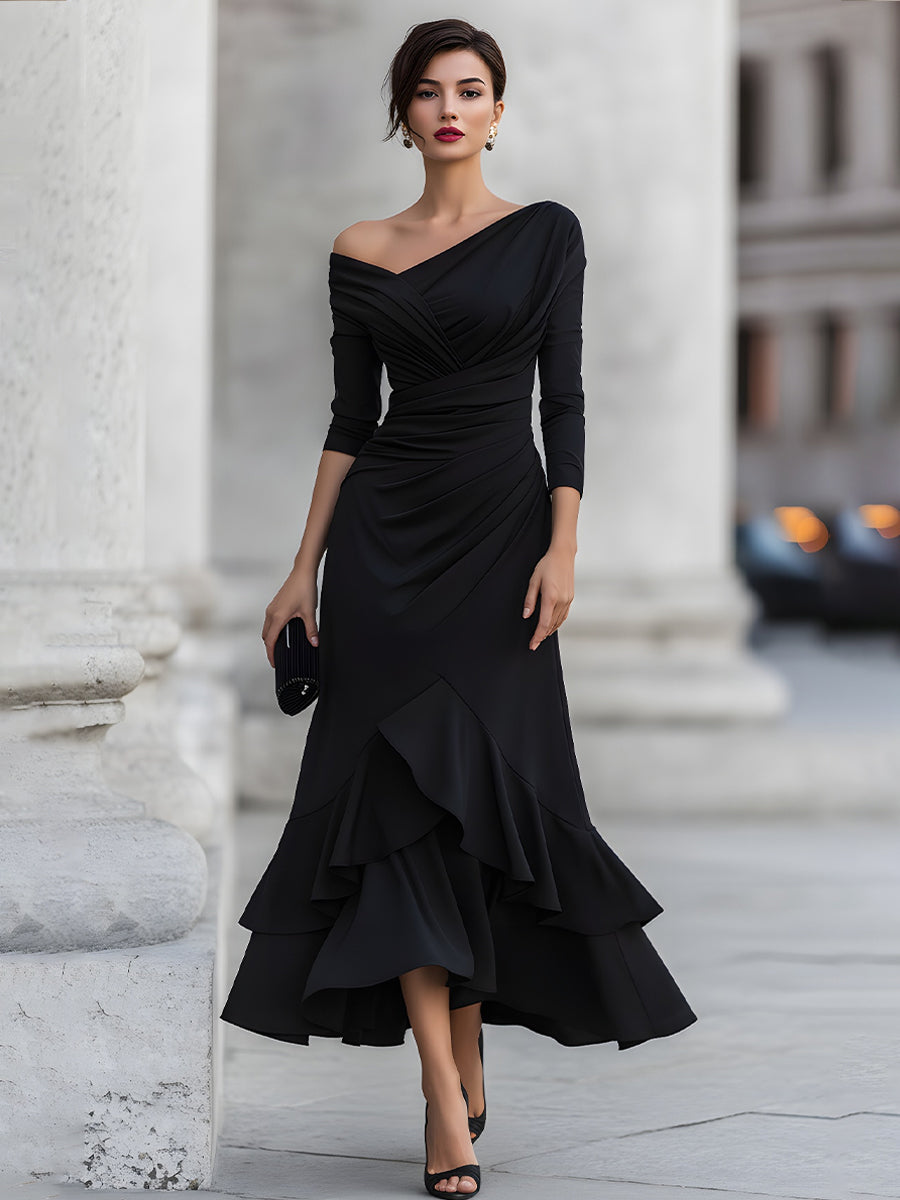 Aubrey | Long Sleeve Maxi Dress
