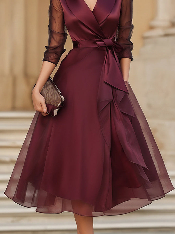 Rylee | Long Sleeve Midi Dress