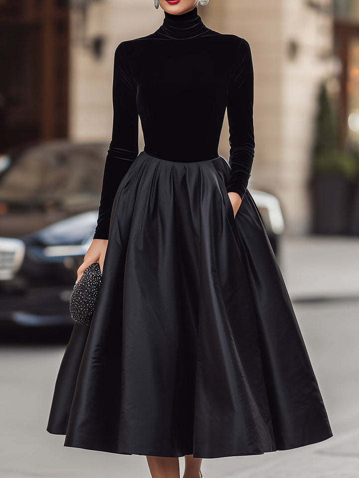 Aniyah | Long Sleeve Midi Dress