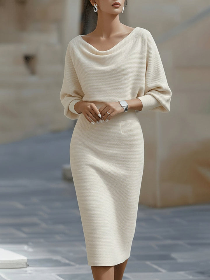 Vivian | Long Sleeve Midi Dress