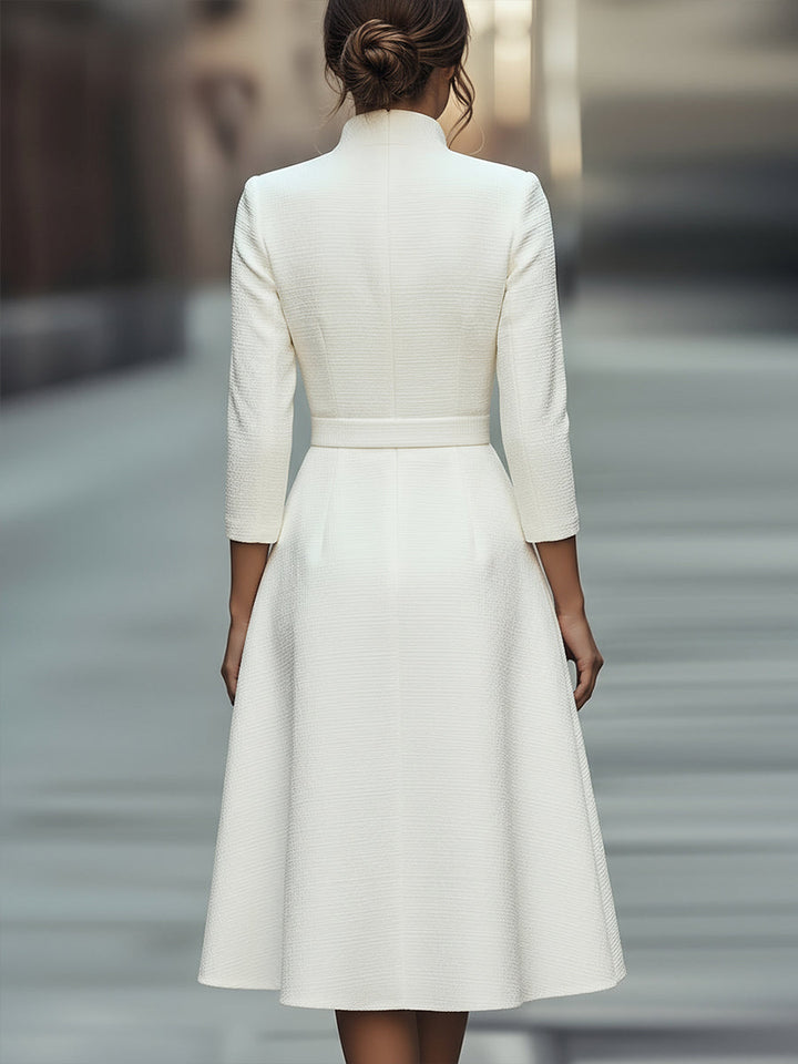 Madeline | Long Sleeve Midi Dress