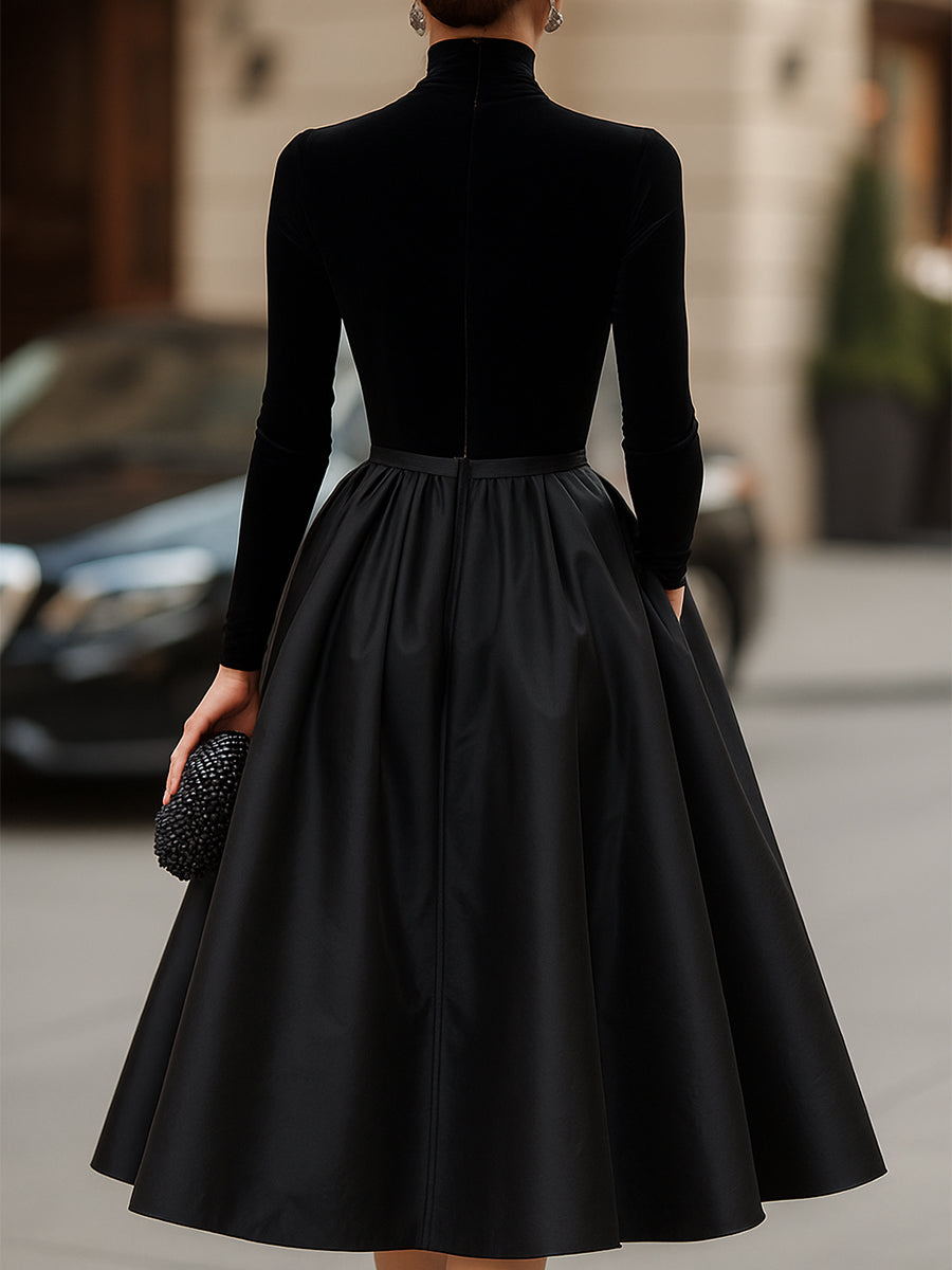 Aniyah | Long Sleeve Midi Dress