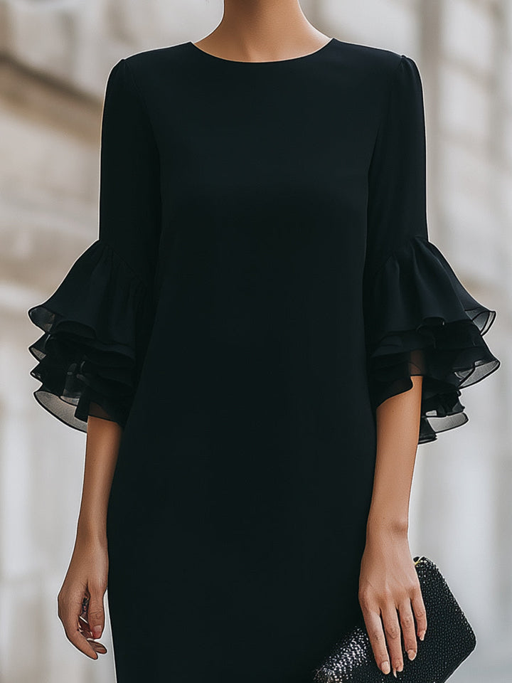 Claire | Short Sleeve Midi Dress