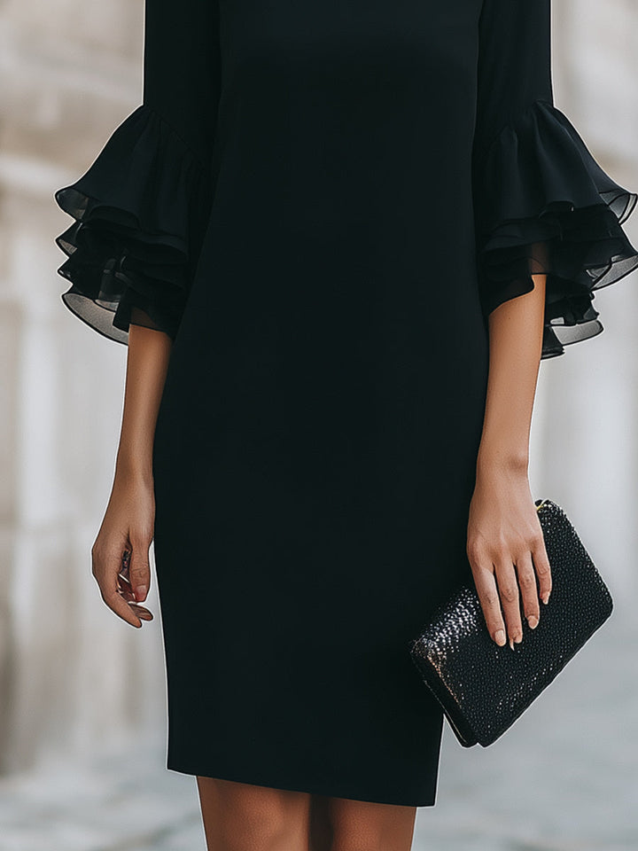 Claire | Short Sleeve Midi Dress