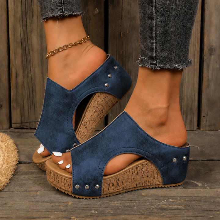 Nancy | Wedge Sandal