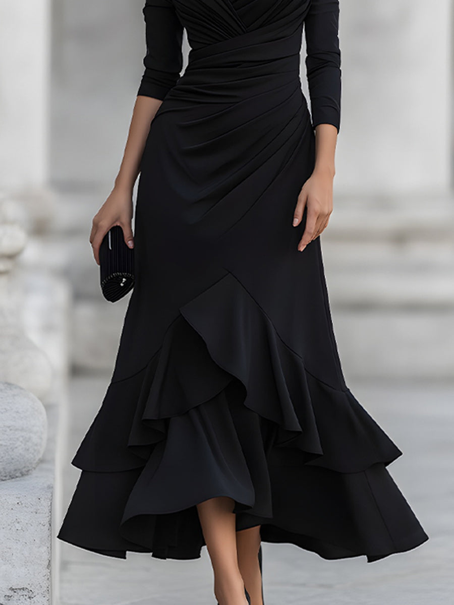 Aubrey | Long Sleeve Maxi Dress