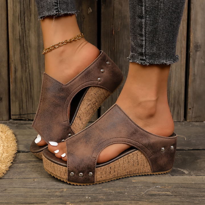 Nancy | Wedge Sandal