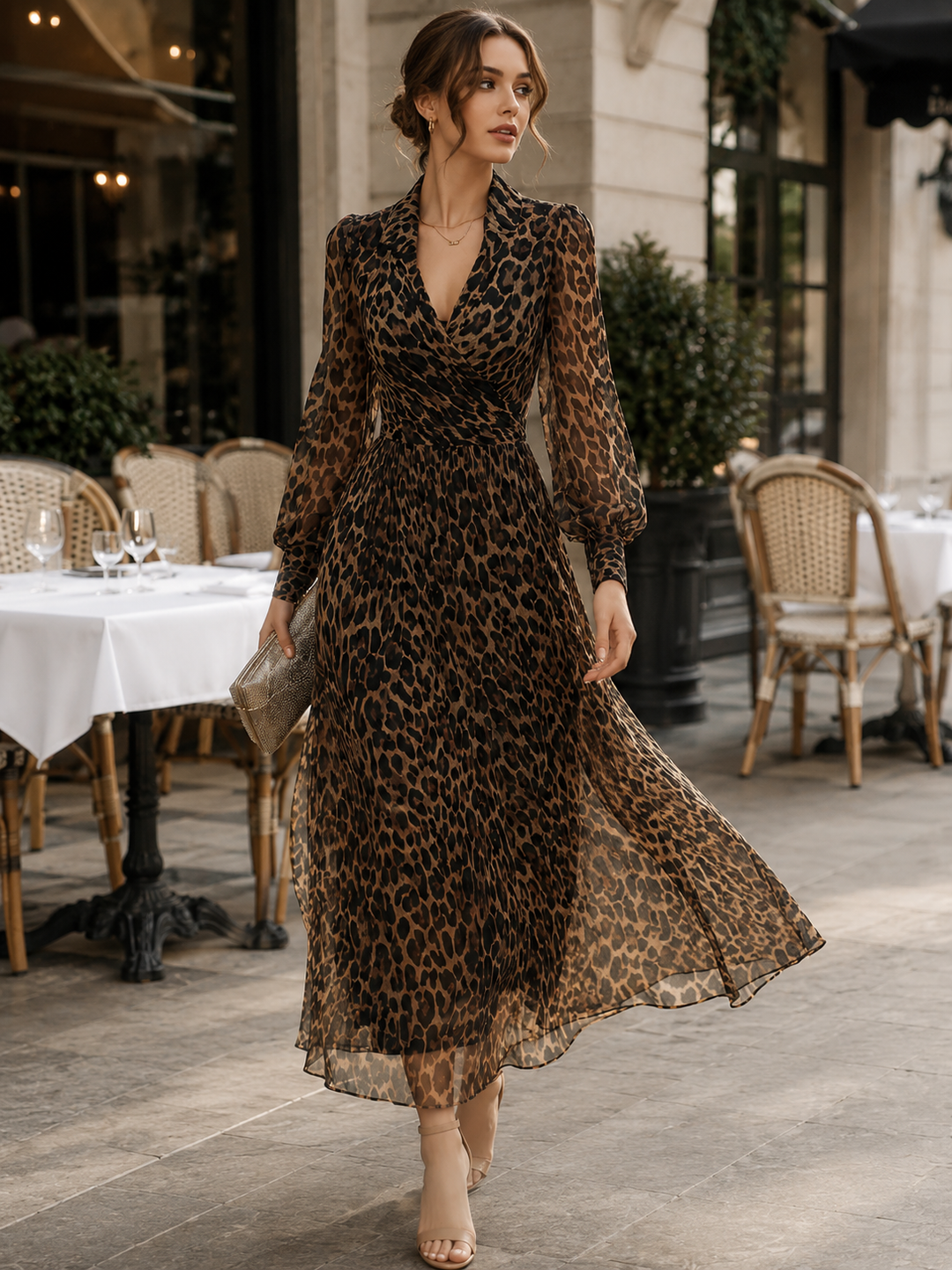 Everly | Long Sleeve Maxi Dress