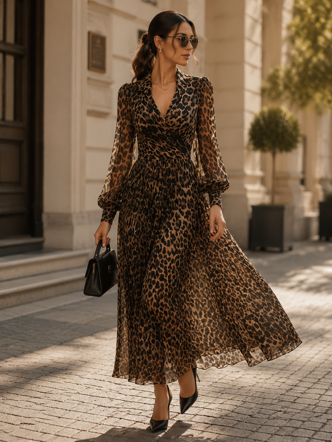 Everly | Long Sleeve Maxi Dress