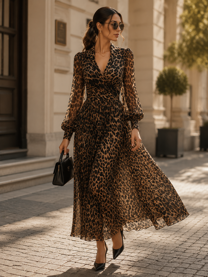 Everly | Long Sleeve Maxi Dress