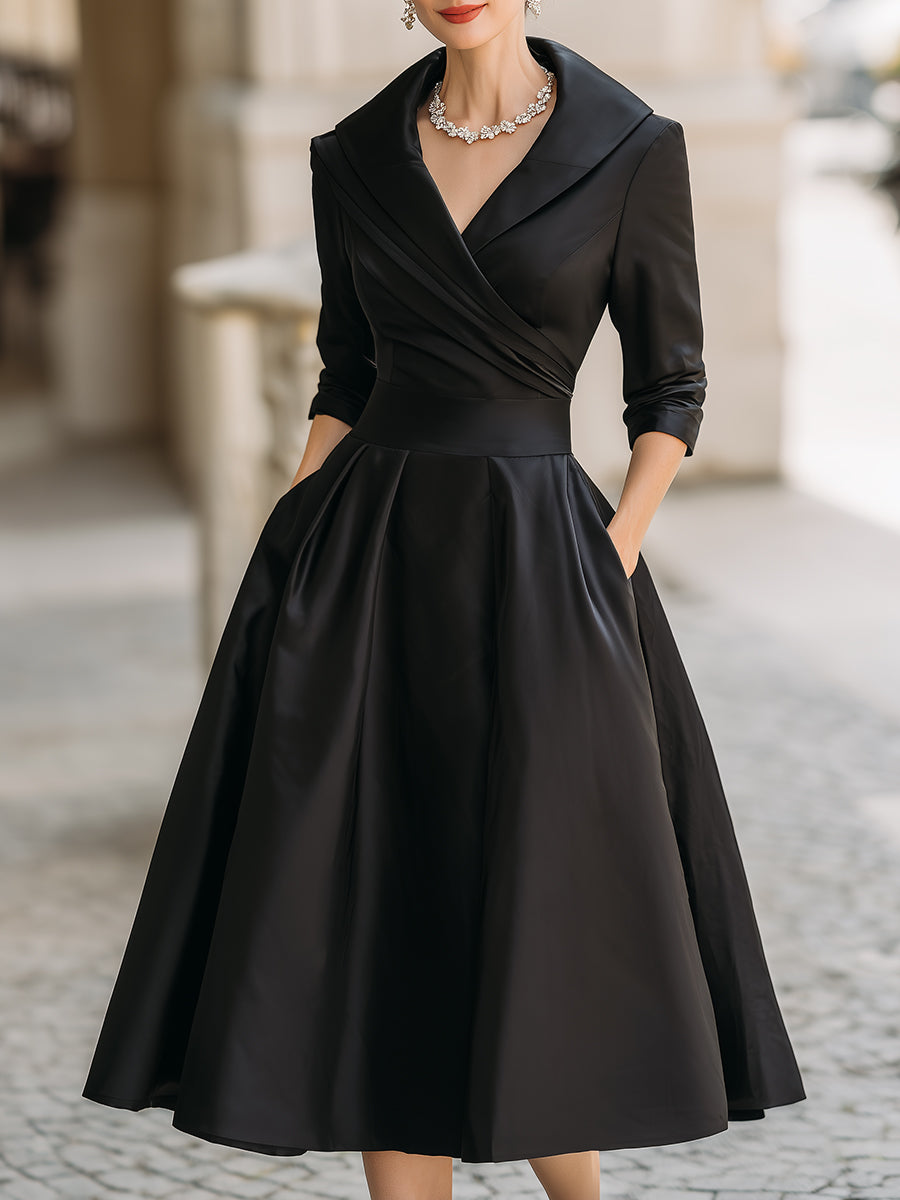 Sadie | Long Sleeve Midi Dress