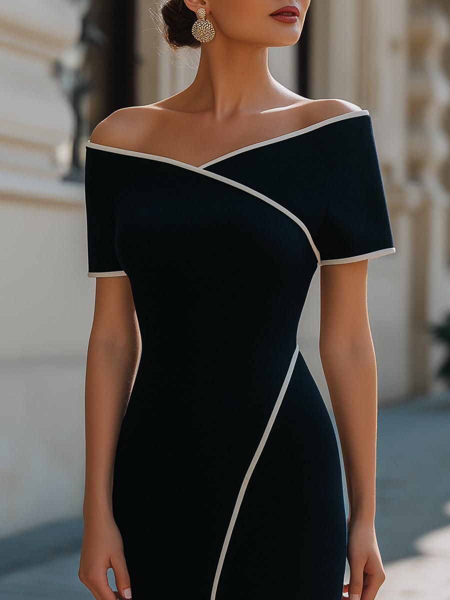 Ember | Short Sleeve Midi Dress