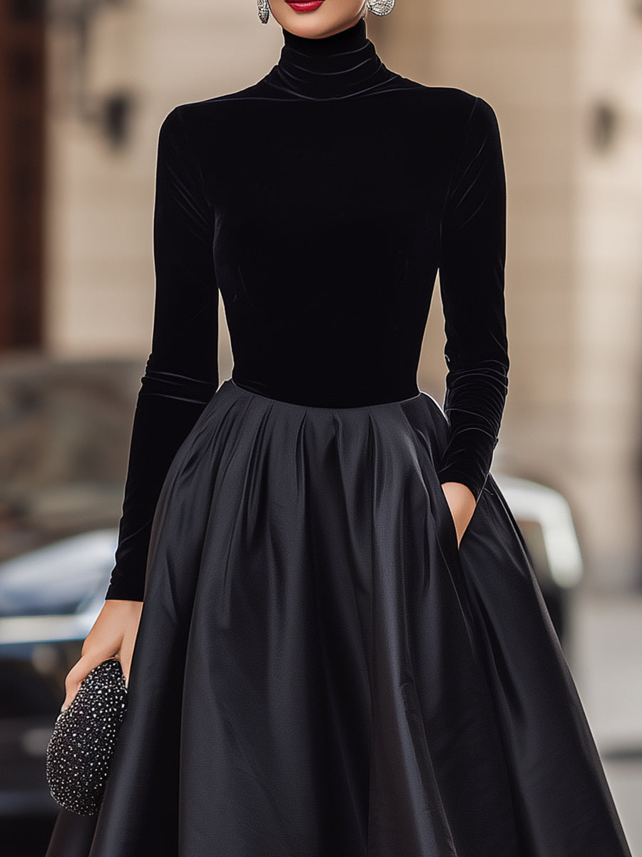 Aniyah | Long Sleeve Midi Dress