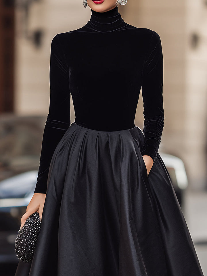 Aniyah | Long Sleeve Midi Dress
