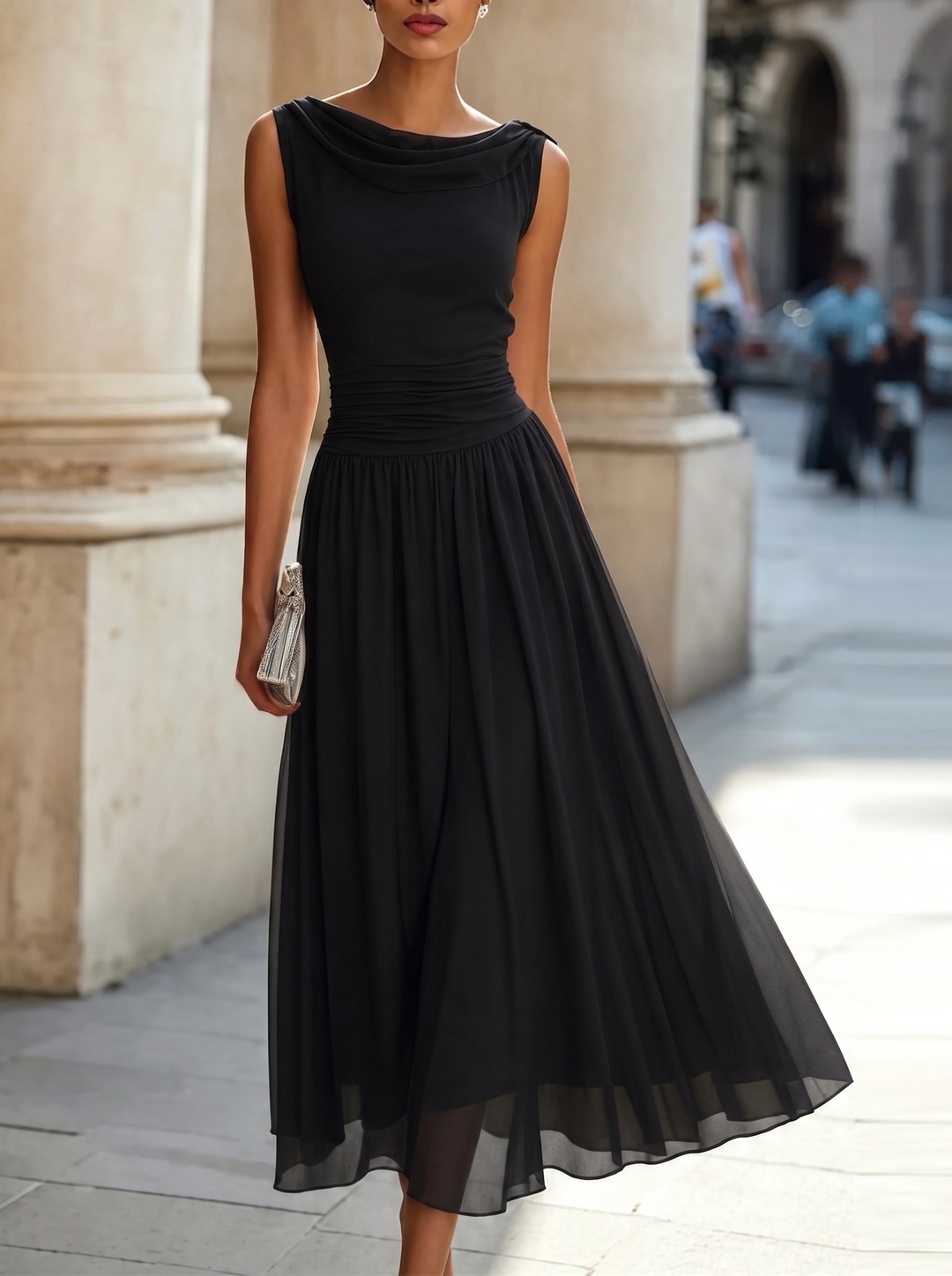 Alexa | Sleeveless Maxi Dress