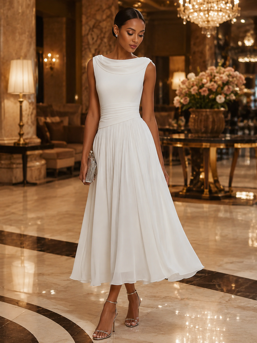 Alexa | Sleeveless Maxi Dress